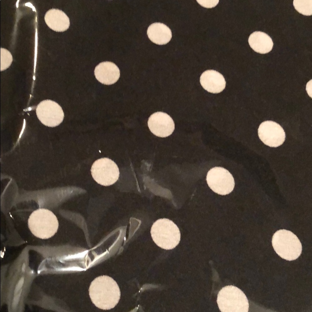 Brand new in packaging black and white scarf